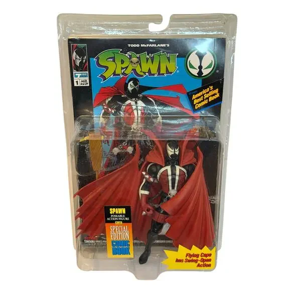 spawn | Toys | 994 Spawn Action Figure With Special Edition Comic Book ...